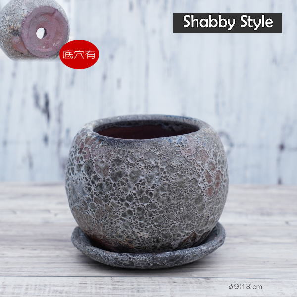 楽天市場】ポット 鉢 植木鉢 プランター おしゃれ 陶器 φ9(13)cm