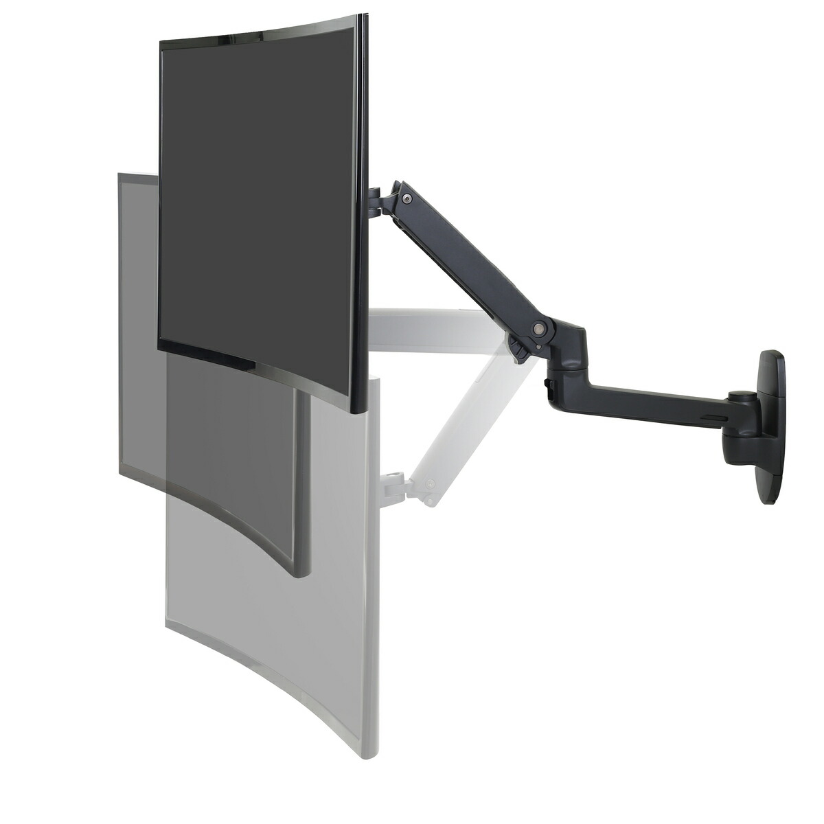 楽天市場】【モニターアーム】エルゴトロン LX ウォールマウント