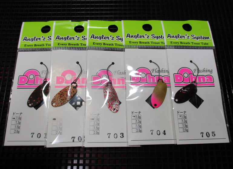 楽天市場】ドーナ [＃700シリーズ] 1g /20mm ～全5色 ＜アングラーズ