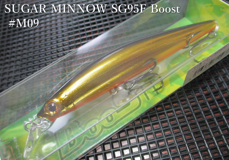 楽天市場】シュガーミノーSG 95F [ブースト] ～全19色 ＜バスデイ