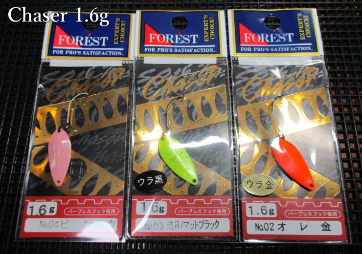 楽天市場】チェイサー 1.6g /24mm ～全8色 ＜フォレスト FOREST