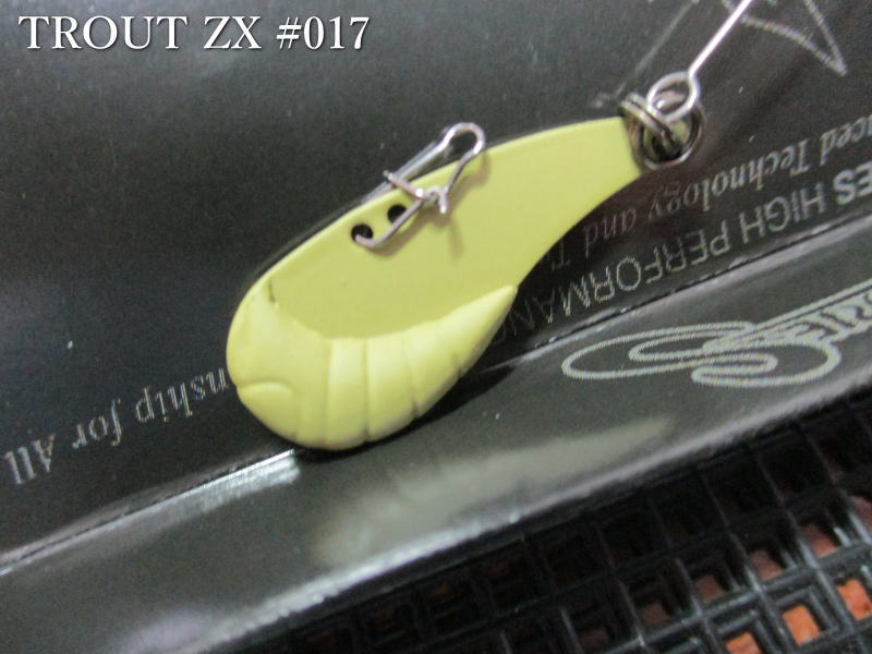 楽天市場】トラウトZX 3.5g /30mm ～全5色 ＜ノリーズ NORIES