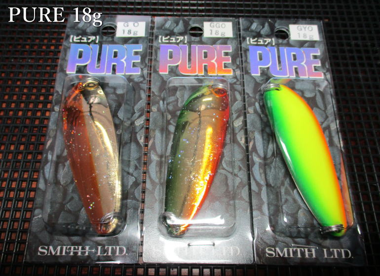 楽天市場】ピュア 18g /65mm ～全19色 ＜スミス SMITH＞ □ネイティブ