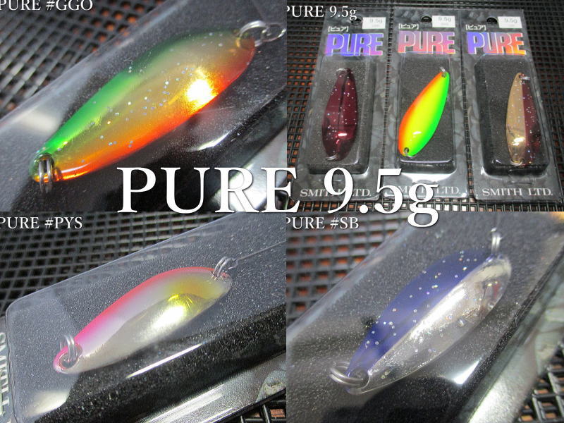 楽天市場】ピュア 9.5g /50mm ～全21色 ＜スミス SMITH＞ □ネイティブ