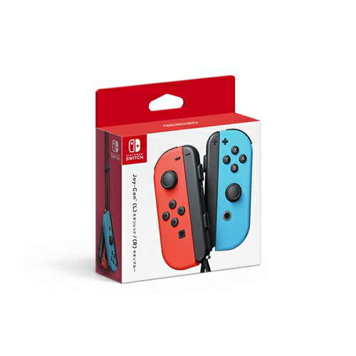 楽天市場】Switch Joy-Con(L) ネオンレッド/(R) ネオンブルー