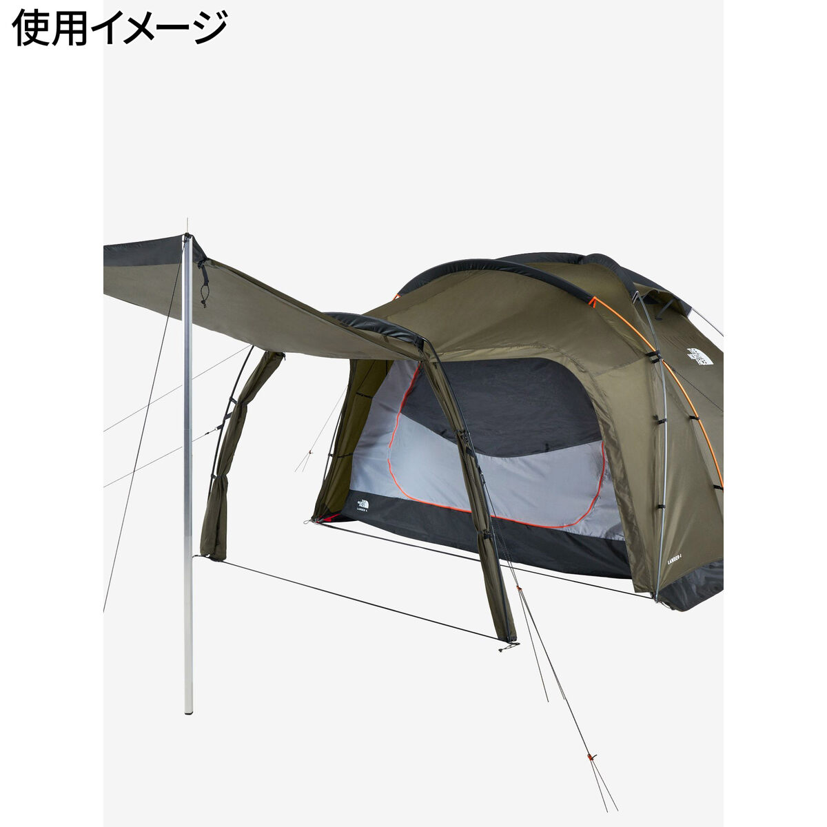 楽天市場】ザ・ノース・フェイス ノースフェイス テント ランダー4