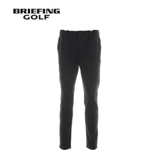 BRIEFING MEN'S 3D LOGO SLIM PANTS ブラック