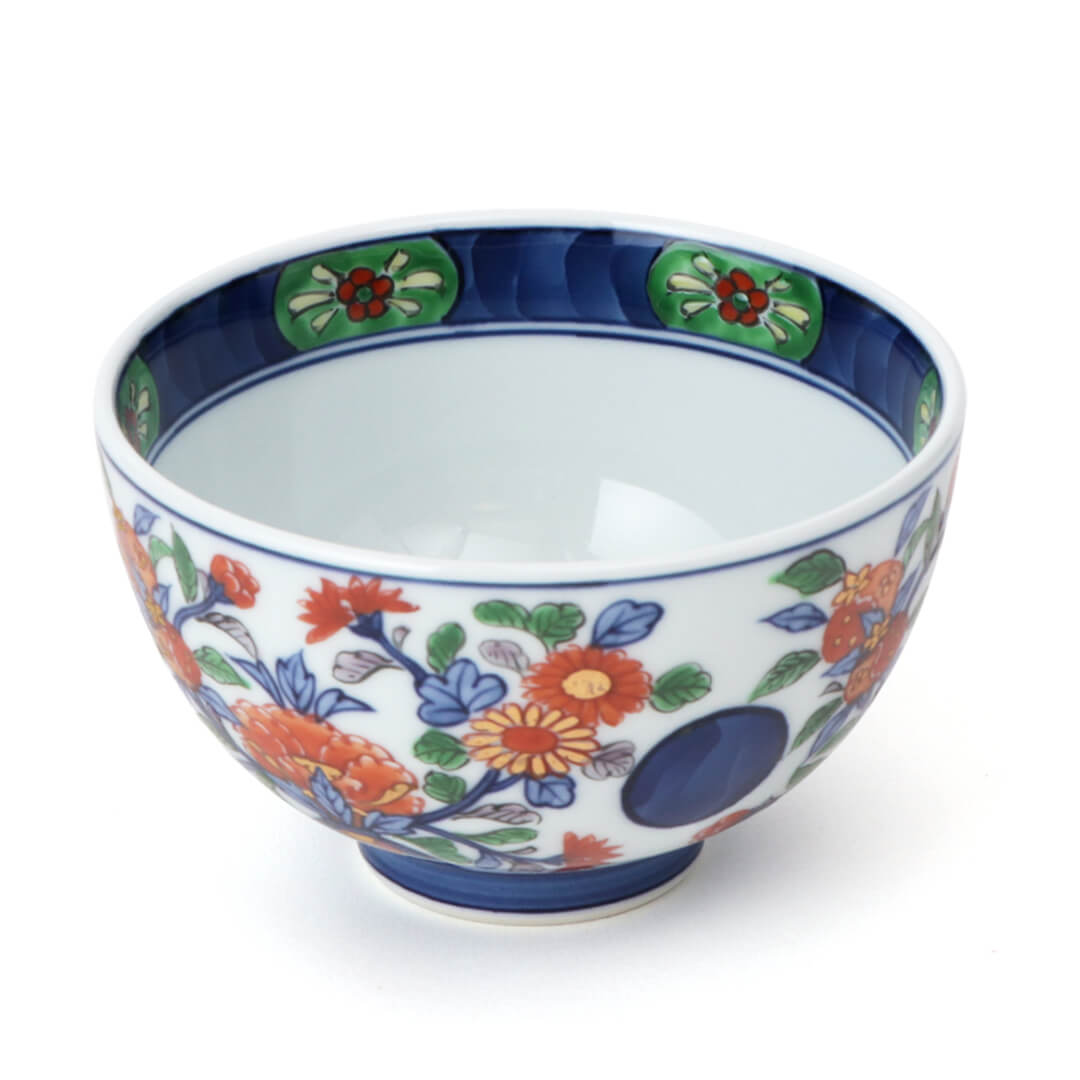 楽天市場】【ふるさと納税】源右衛門窯 古伊万里風花籠手 飯碗 器 食器