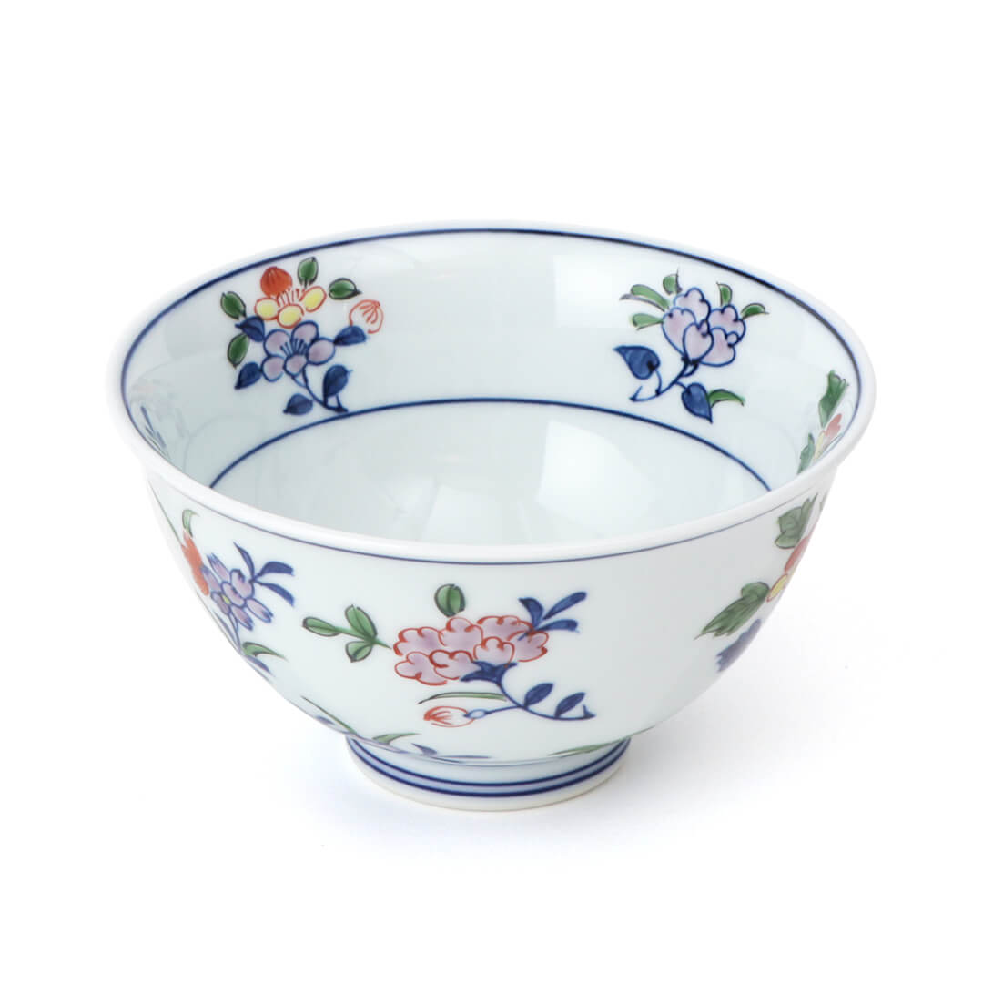 楽天市場】【ふるさと納税】源右衛門窯 染錦小花散し茶碗 器 食器 和