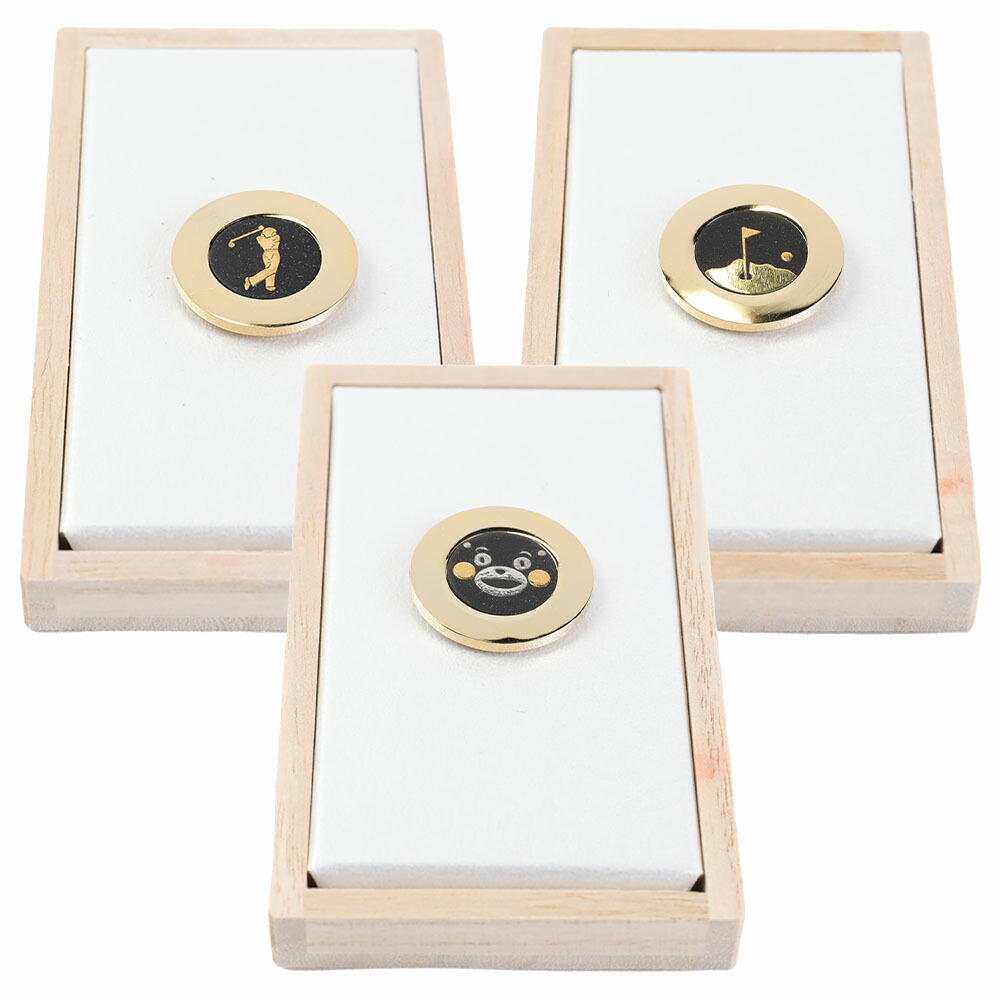 楽天市場】【ふるさと納税】肥後象嵌 ゴルフマーカー （グリーン