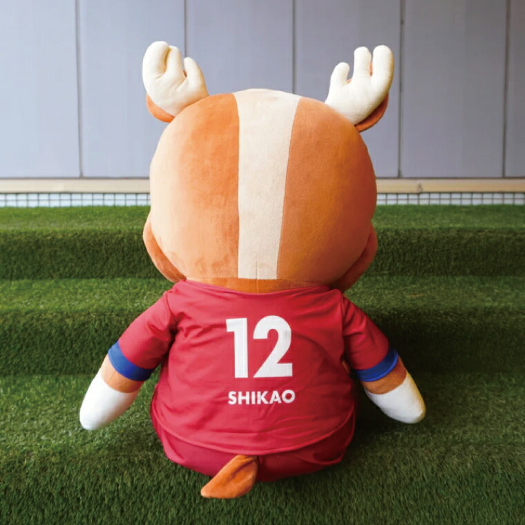 楽天市場】【ふるさと納税】しかお特大ぬいぐるみ【鹿島アントラーズ