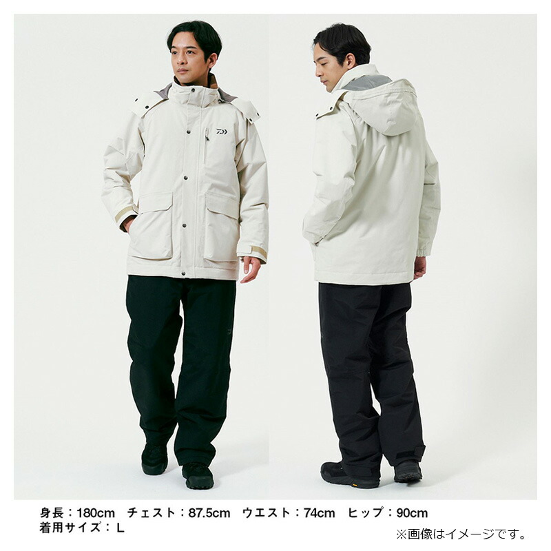楽天市場】ダイワ DW-3225 RAINMAX リビルドウインタースーツ ブラック