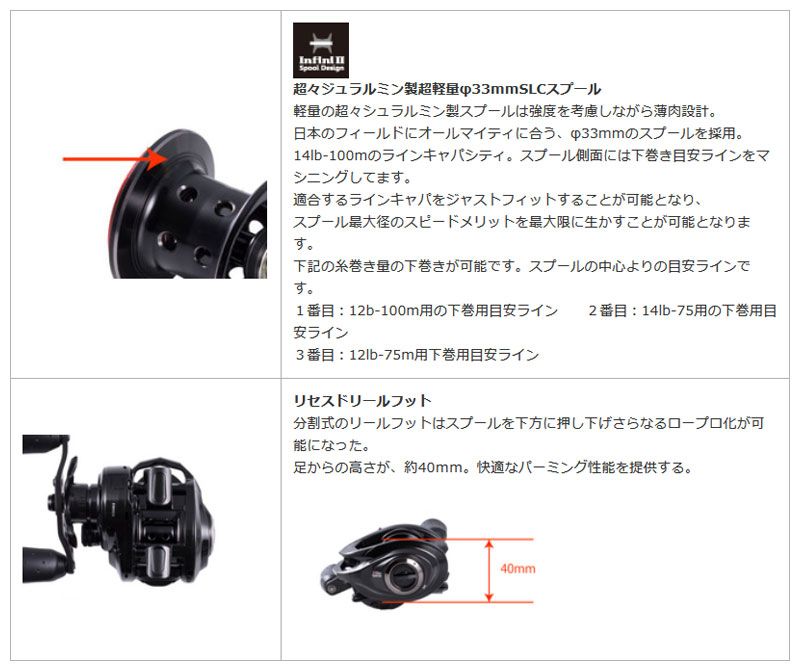 楽天市場】アブ ROXANI8-L(ロキサーニ8 左ハンドル) / アブガルシア