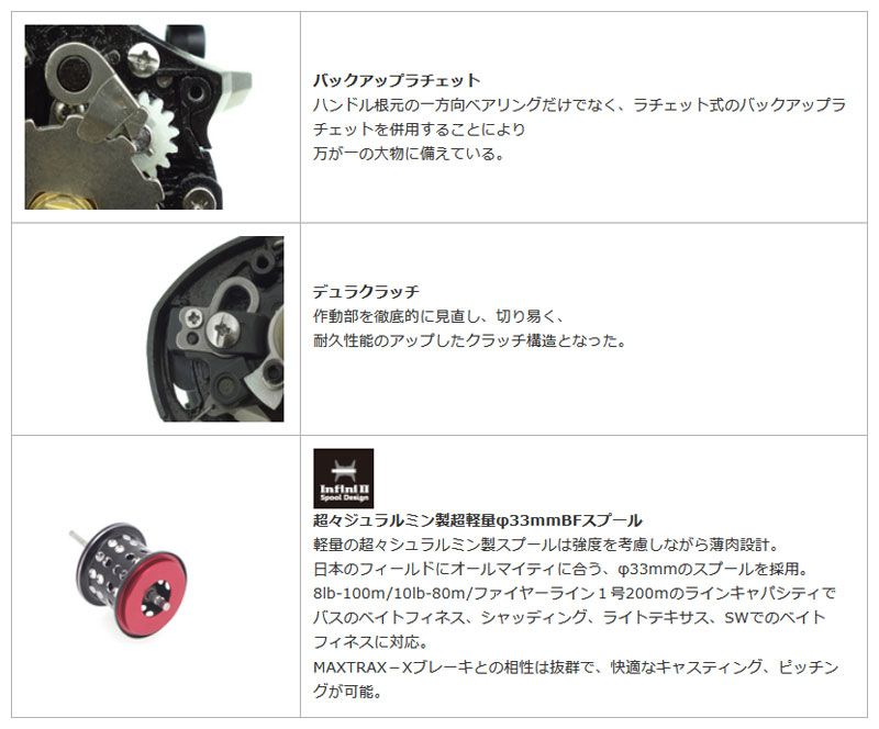 楽天市場】アブ ROXANI BF8(ロキサーニBF8 右ハンドル) / アブガルシア