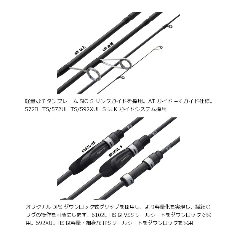 楽天市場】オリムピック 21コルト 21GCORS-642L-HS 【釣具 釣り具