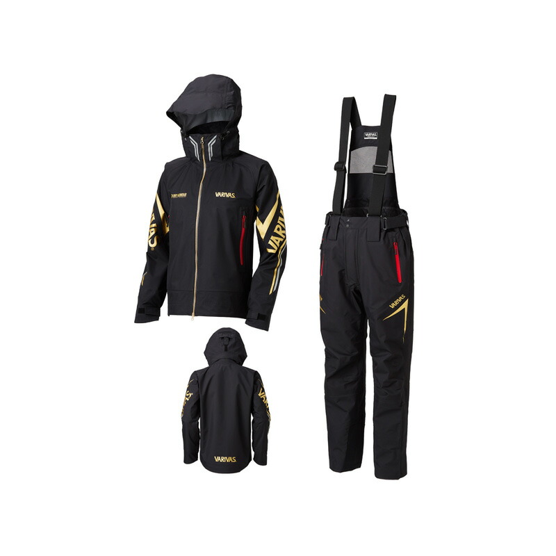 楽天市場】バリバス VARS-11 ドライアーマー レインスーツ LL ブラック