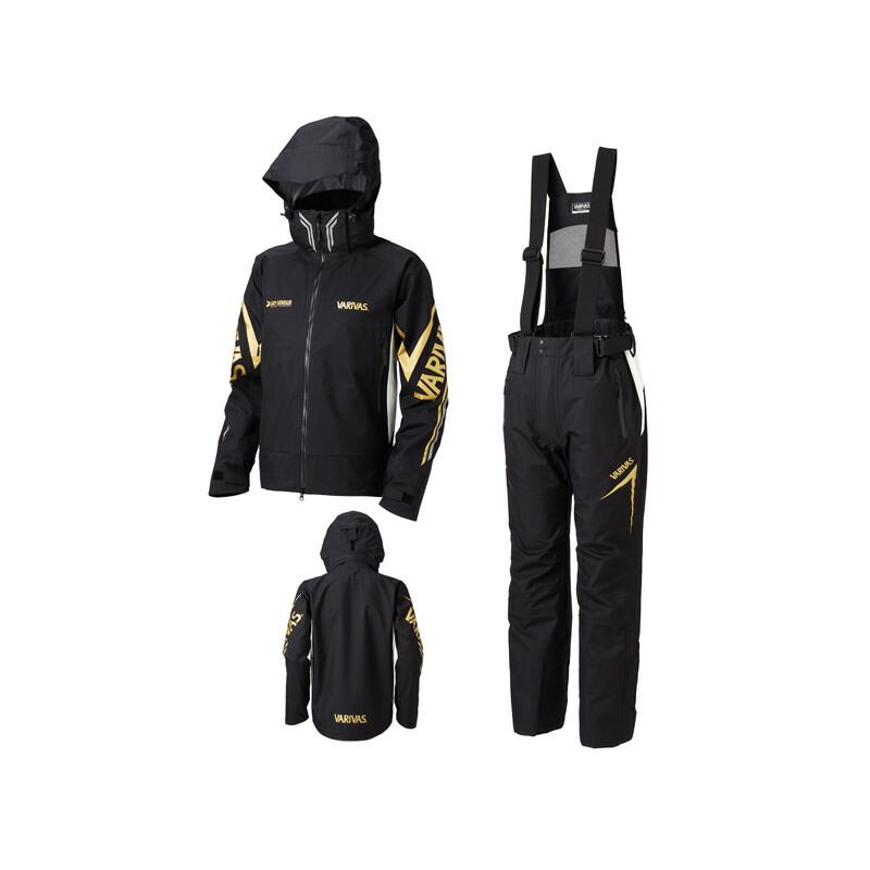 楽天市場】バリバス VARS-11 ドライアーマー レインスーツ LL ブラック