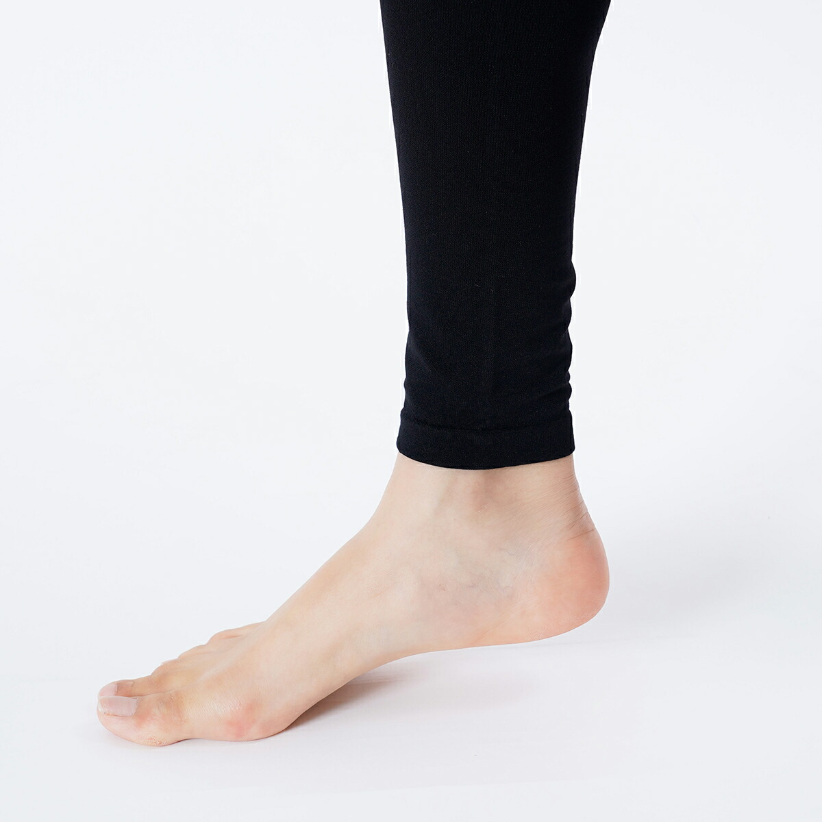 楽天市場】【30%OFF！】福助 【満足】 レギンス 無地 10分丈 マチ付