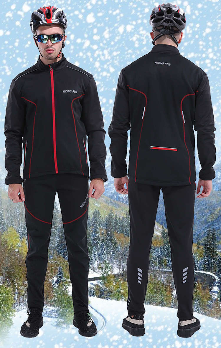 楽天市場】サイクルジャージ メンズ レディース 裏起毛 上下セット