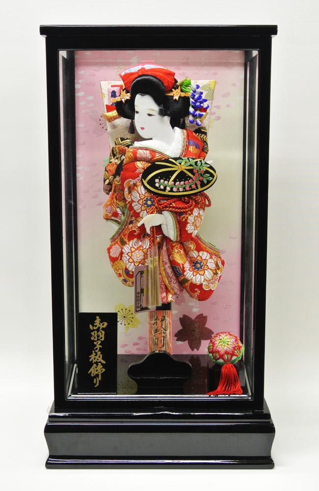 楽天市場】送料無料 初正月 正月飾り 初孫 羽子板飾り金襴押絵羽子板