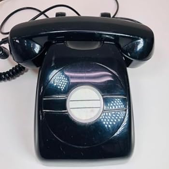 楽天市場】【中古】黒電話 レトロ電話機 受信専用電話機 650C 日本電信
