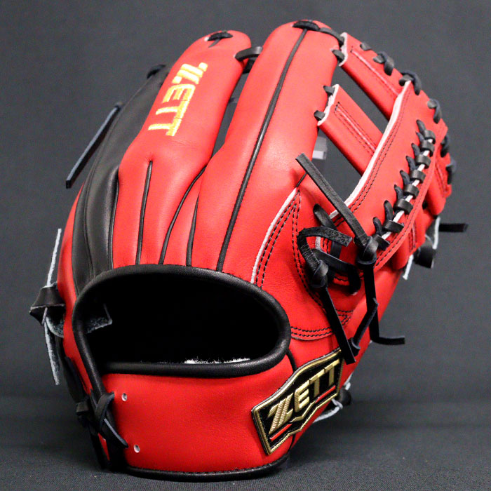 ZETT R.C. PATTERN軟式グローブ 赤 ZETT R.C. PATTERN軟式グローブ 赤