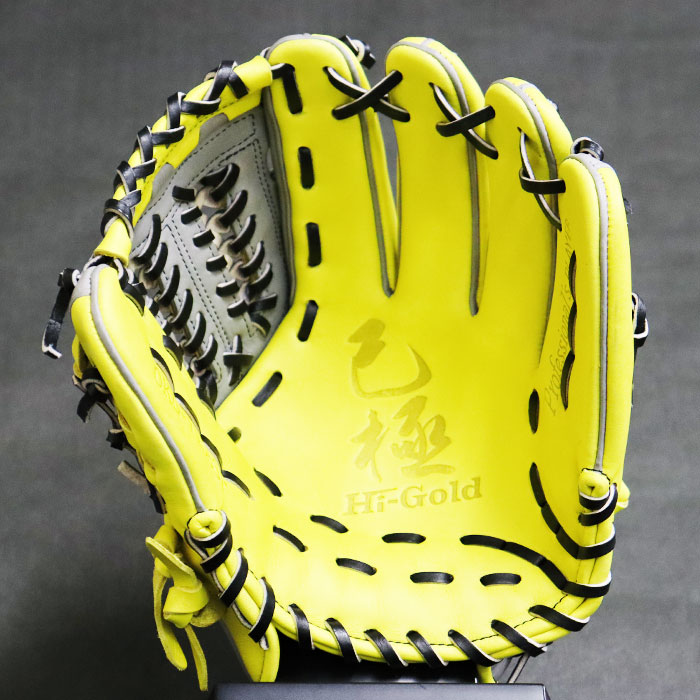 楽天市場】限定 軟式 カラー グラブ 己極 内野 ハイゴールド HI-GOLD