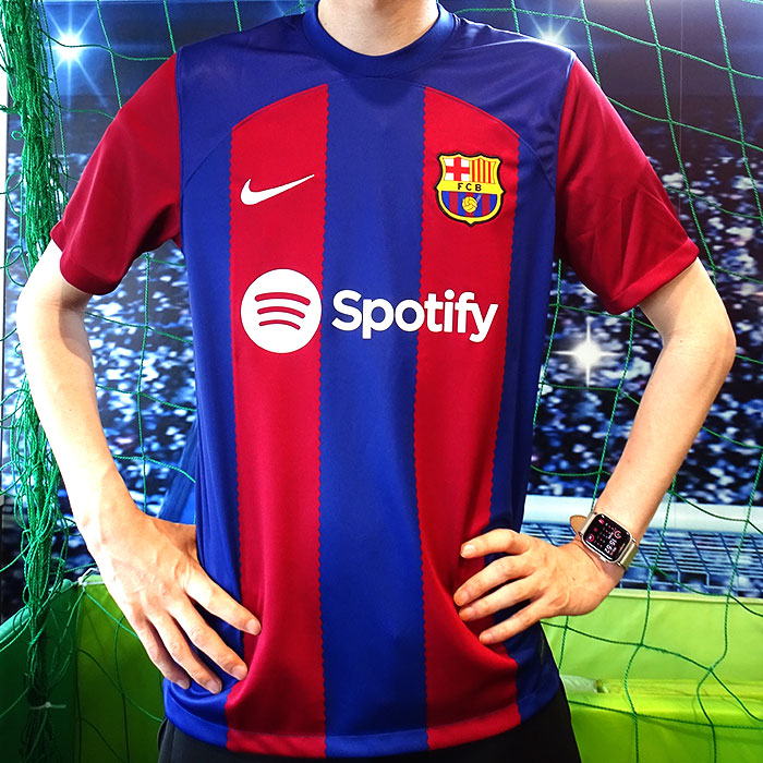 楽天市場】ナイキ FCB DF STAD JSY S/S トップ HOME レプリカ