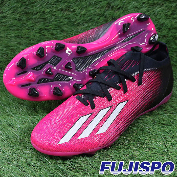楽天市場】サッカースパイク アディダス x ピンクの通販