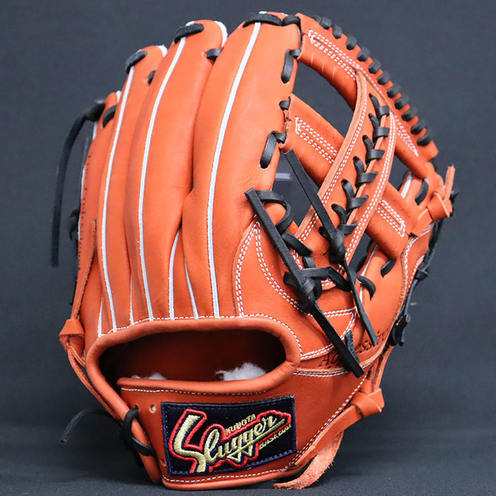 KUBOTA Slugger 80周年軟式内野グローブ オレンジ