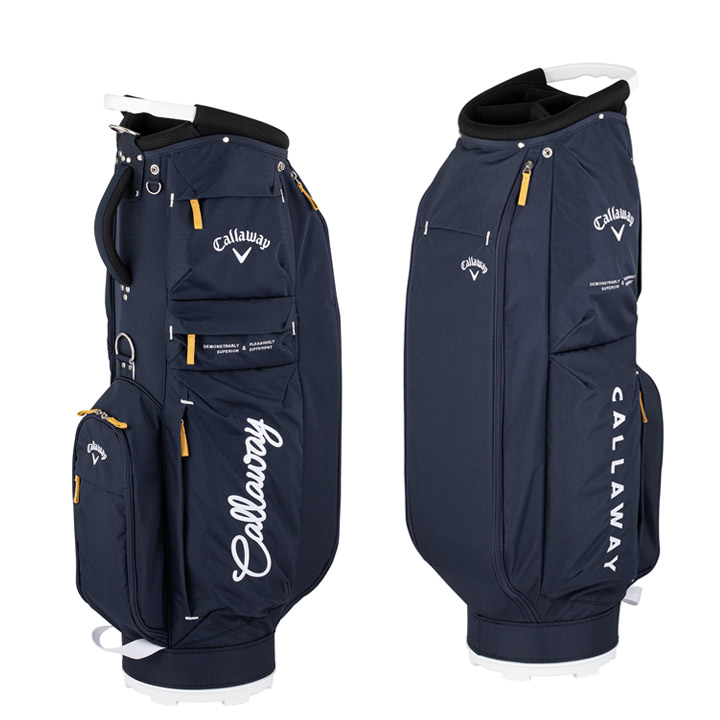 Callaway キャディバッグ ネイビー ストライプ Callaway（キャロウェイ