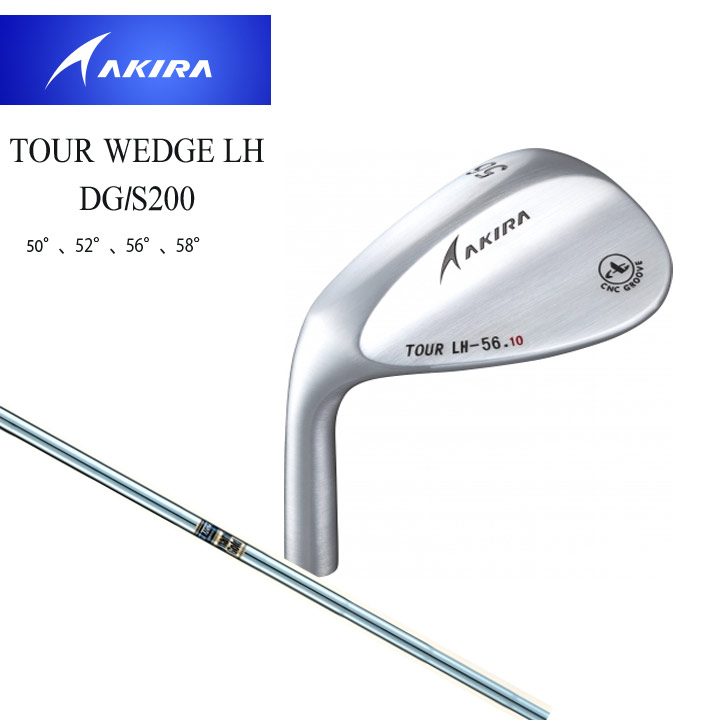 楽天市場】【レフティ】アキラゴルフ TOUR WEDGE LH DG/S200 レフティ