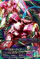 楽天市場】ガンダムトライエイジ TKR4-086 ダブルオーライザー CP