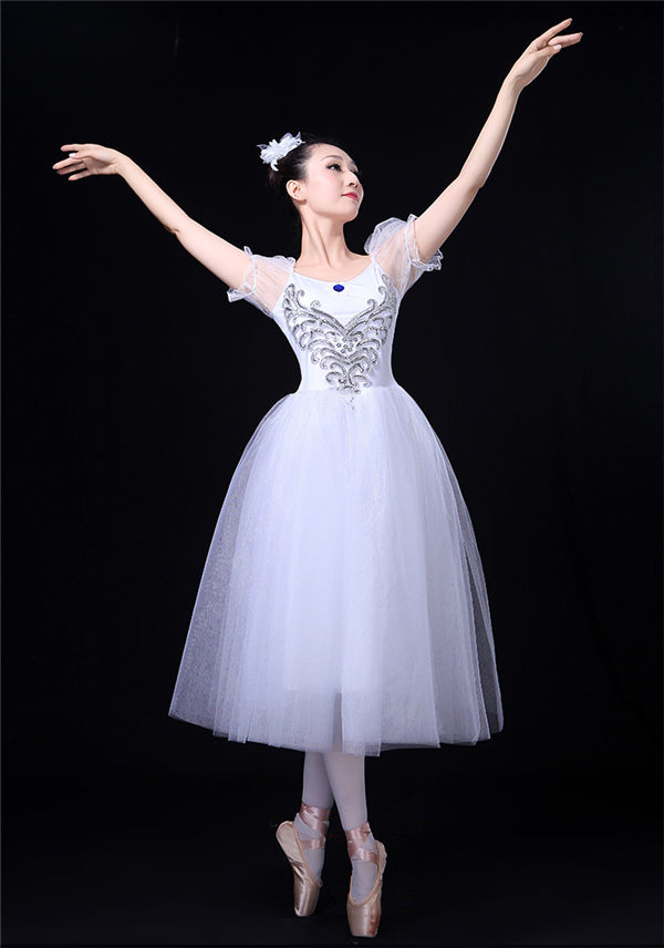 楽天市場】バレエ チュチュ ホワイト 大人 バレエレオタード ダンス