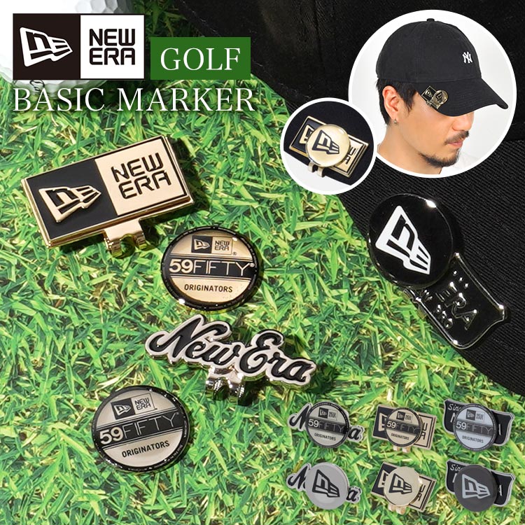 楽天市場】NEWERA GOLF ニューエラ ボールマーカー ゴルフ マグネット