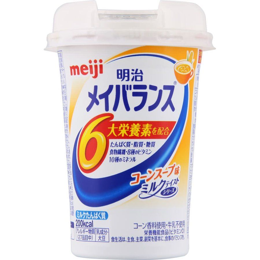 楽天市場】明治 メイバランス Mini 【 コーンスープ味 125ml×12本