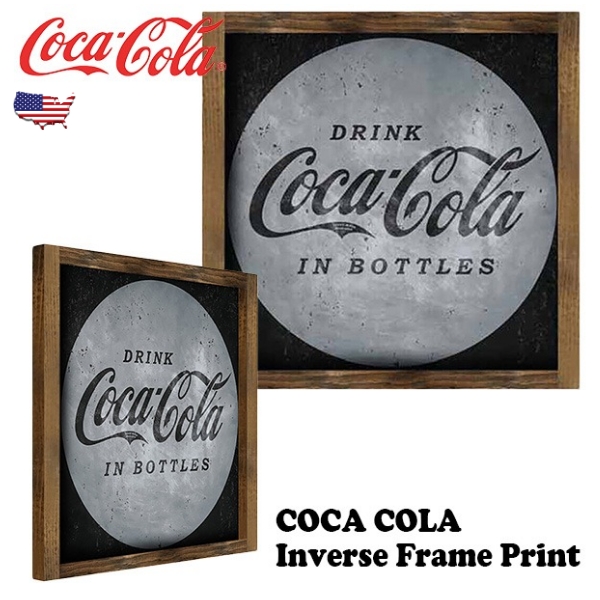 楽天市場】コカコーラ 看板 アメリカン メタルサイン 木枠 コカコーラ