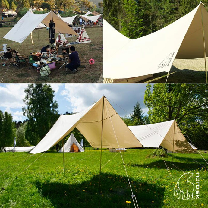 楽天市場】ノルディスク NORDISK カーリ 20 ダイヤモンド タープ KARI