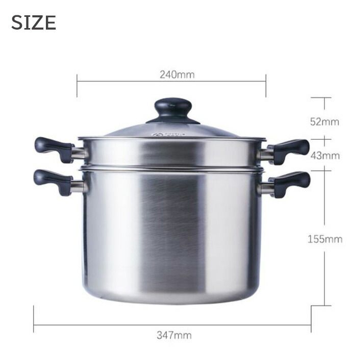 楽天市場】柳宗理 YANAGI SORI 両手鍋 22cm ステンレス パスタパン