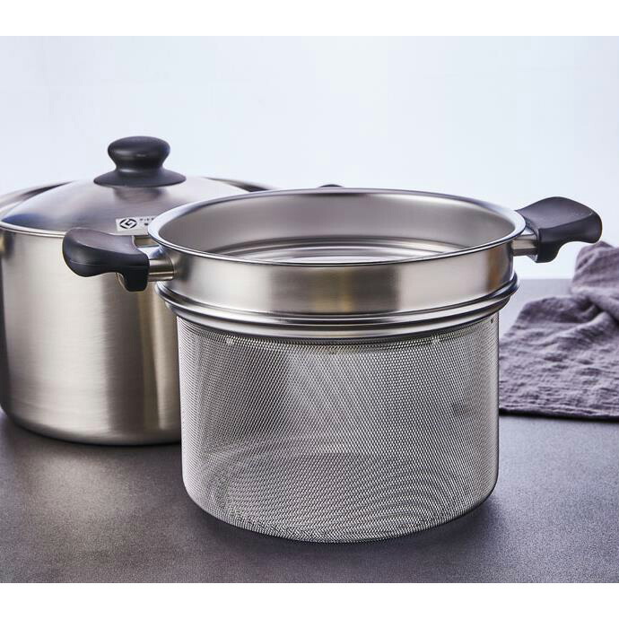 楽天市場】柳宗理 YANAGI SORI 両手鍋 22cm ステンレス パスタパン