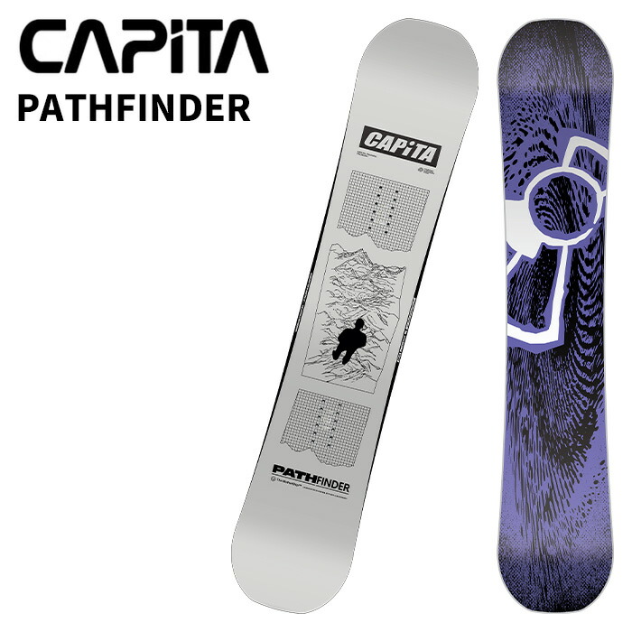 楽天市場】CAPITA キャピタ スノーボード 板 PATHFINDER 25-26 モデル