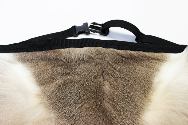 楽天市場】北海道産【エゾシカ尻あて】鹿毛皮毛付き鹿皮【送料無料