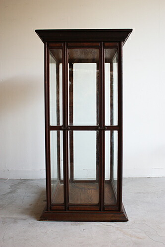 楽天市場】【中古】アンティーク ガラスショーケース | ショーケース