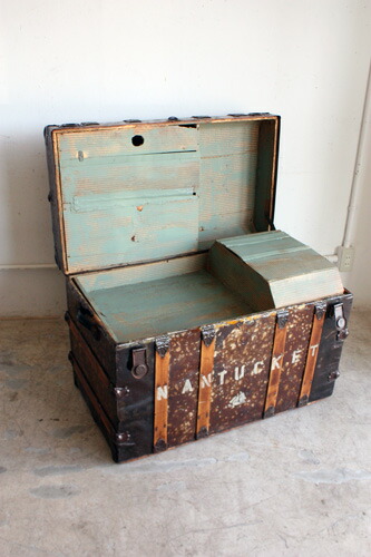 楽天市場】【中古】アメリカ製 トランク | アンティーク ヴィンテージ