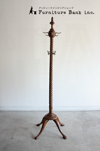 楽天市場】【中古】アンティーク コートスタンド｜木製 ポールスタンド
