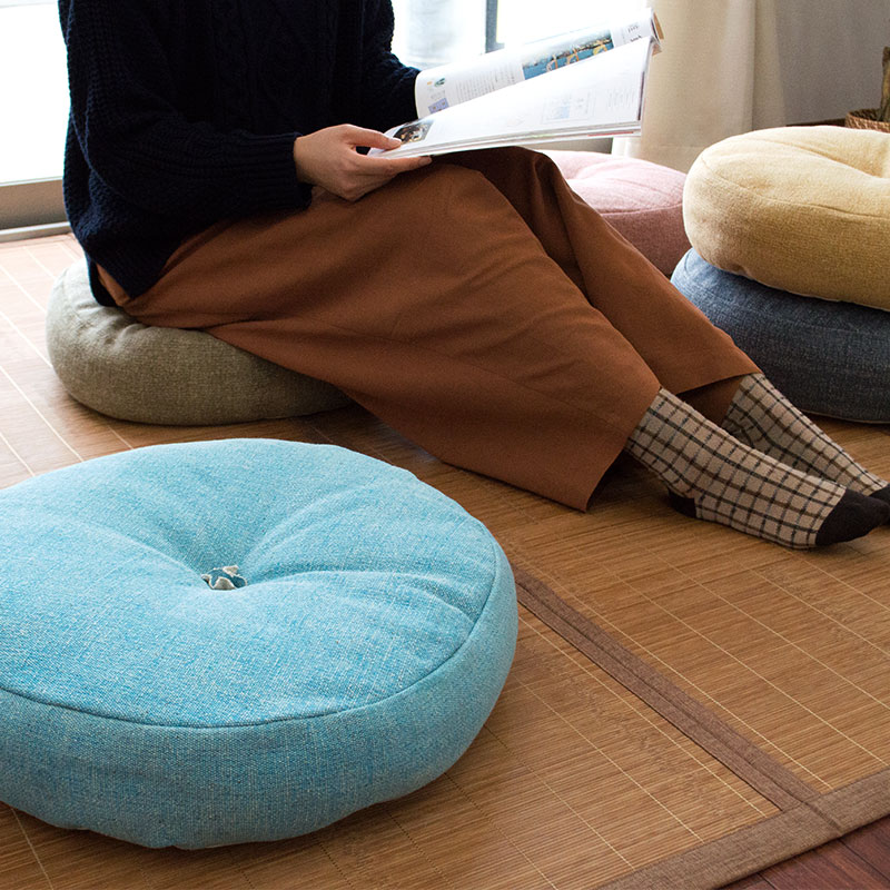 楽天市場】【11日01:59迄200円OFFクーポン】フロアクッション ラウンド