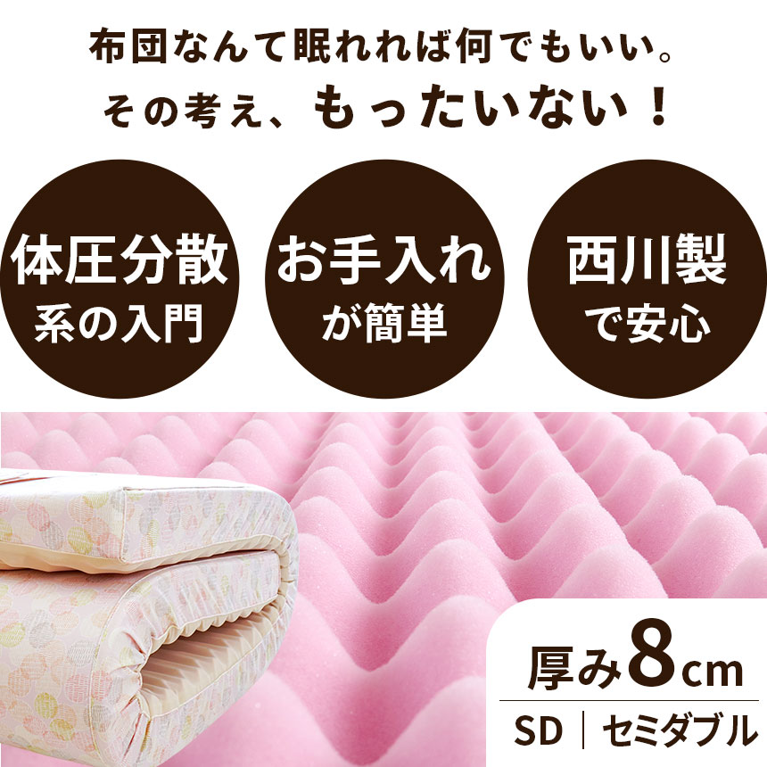 楽天市場】【春・快眠応援10％OFFクーポン】西川 敷布団 マットレス