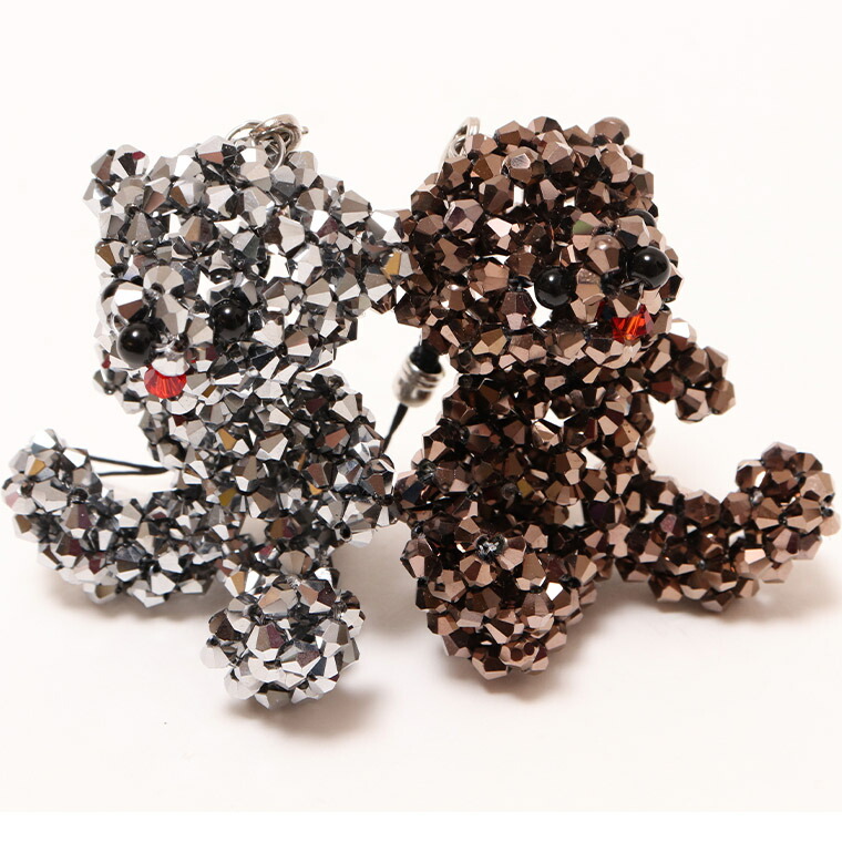 楽天市場】景品 キラキラ クリスタル 16コセット ビーズ ビーズ ベアー