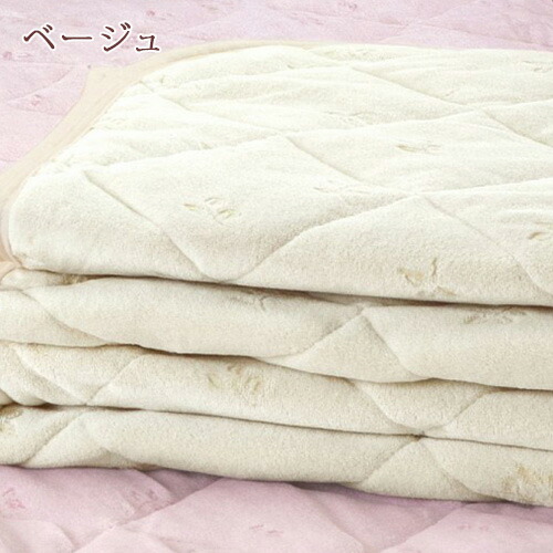 楽天市場】敷きパッド ダブル 吸湿発熱素材使用 表生地 綿100