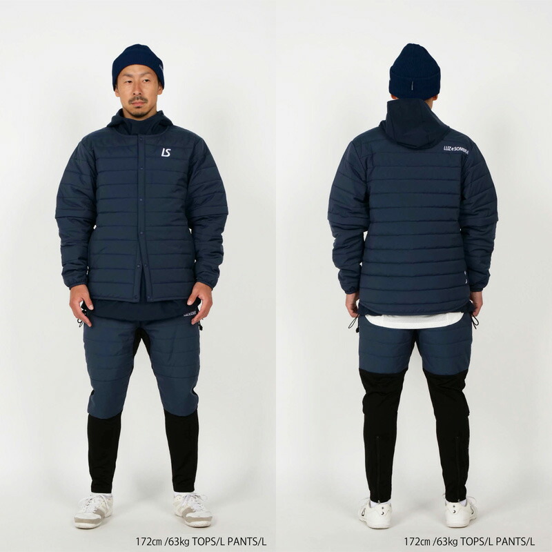 楽天市場】ルースイソンブラ/LUZ e SOMBRA 中綿ジャケット/NAVIGATORS